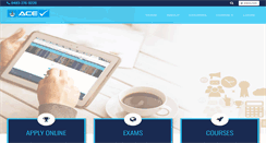 Desktop Screenshot of aceonlinecoaching.com